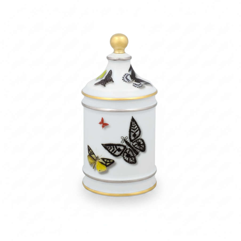 Vista Alegre Butterfly Parade sugar bowl | Cayen Home