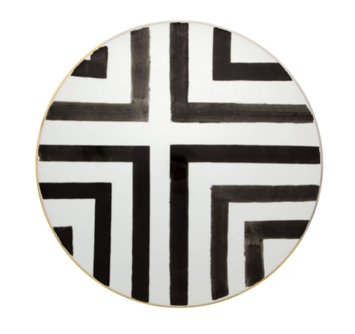 Vista Alegre Sol y Sombra charger plate | Cayen Home