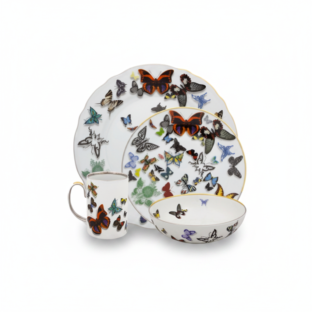 Vista Alegre Butterfly Parade 4-piece place setting | Cayen Home