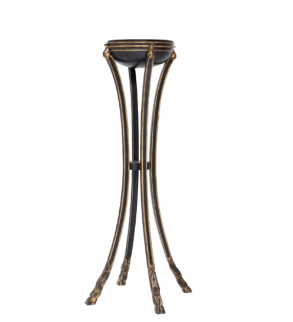 Maitland-Smith jardiniere with gold leaf accents | Cayen Home