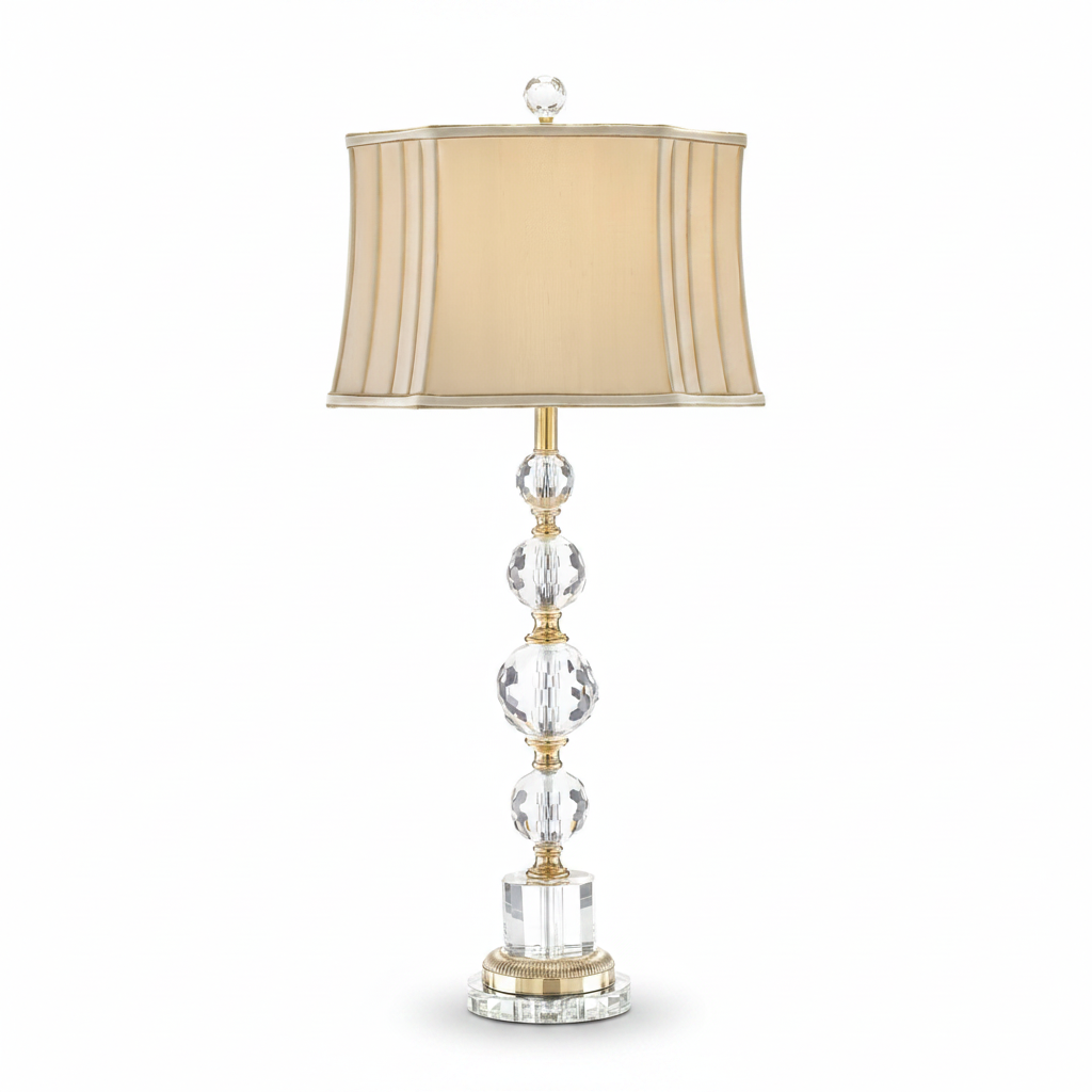 Briolette crystal table lamp | Cayen Home
