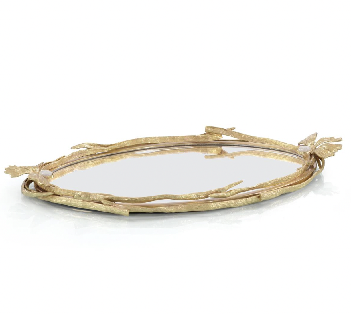 John-Richard Fleur stone tray | Cayen Home