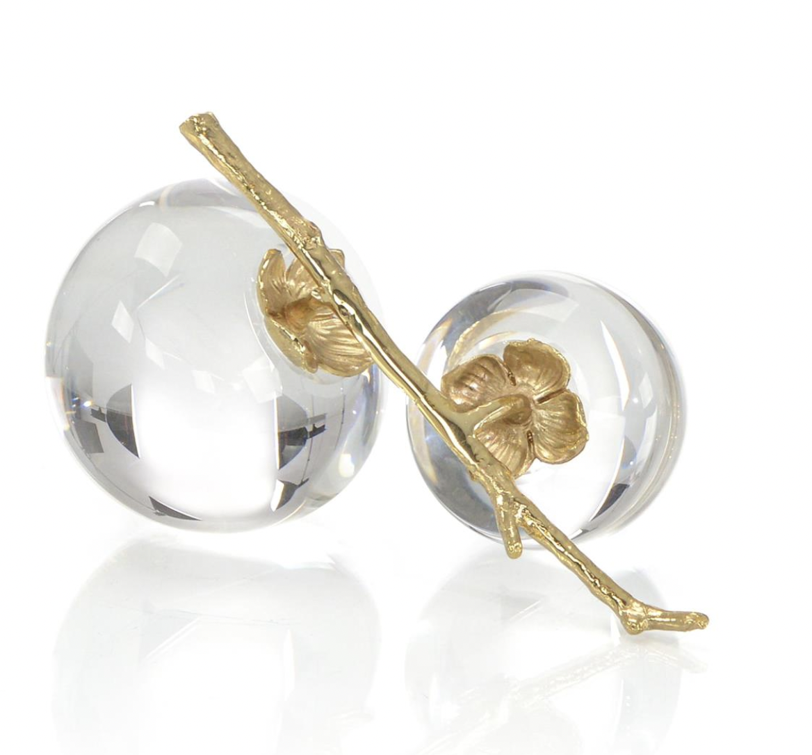 John-Richard crystal pomegranates sculpture | Cayen Home