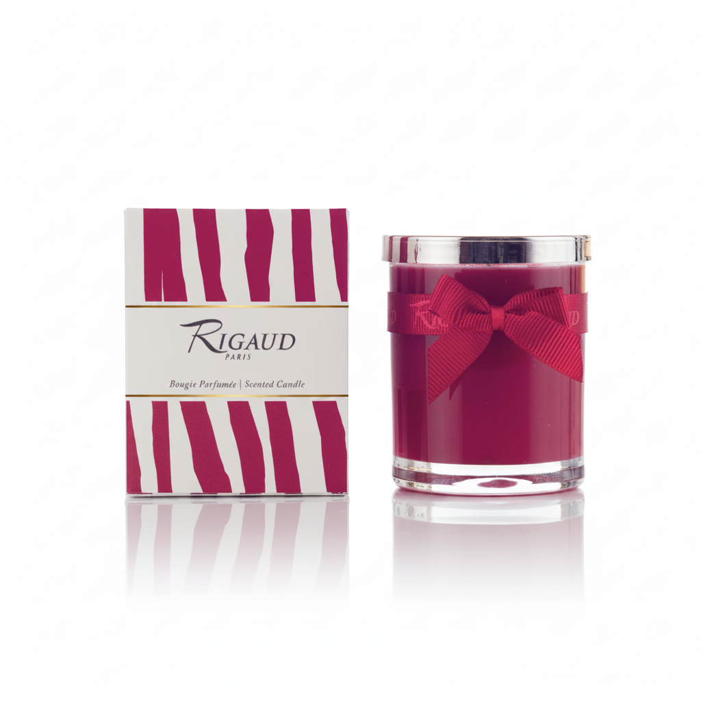 Rigaud La Vie En Rouge candle, 750g Prestige, view 3 | Cayen Home