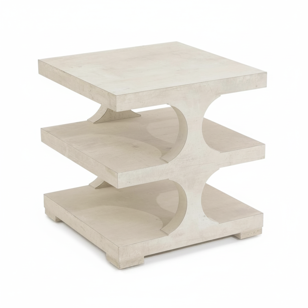 John-Richard Loftus three-tier end table | Cayen Home
