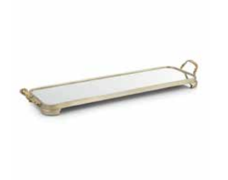 John-Richard eglomise mirror tray | Cayen Home