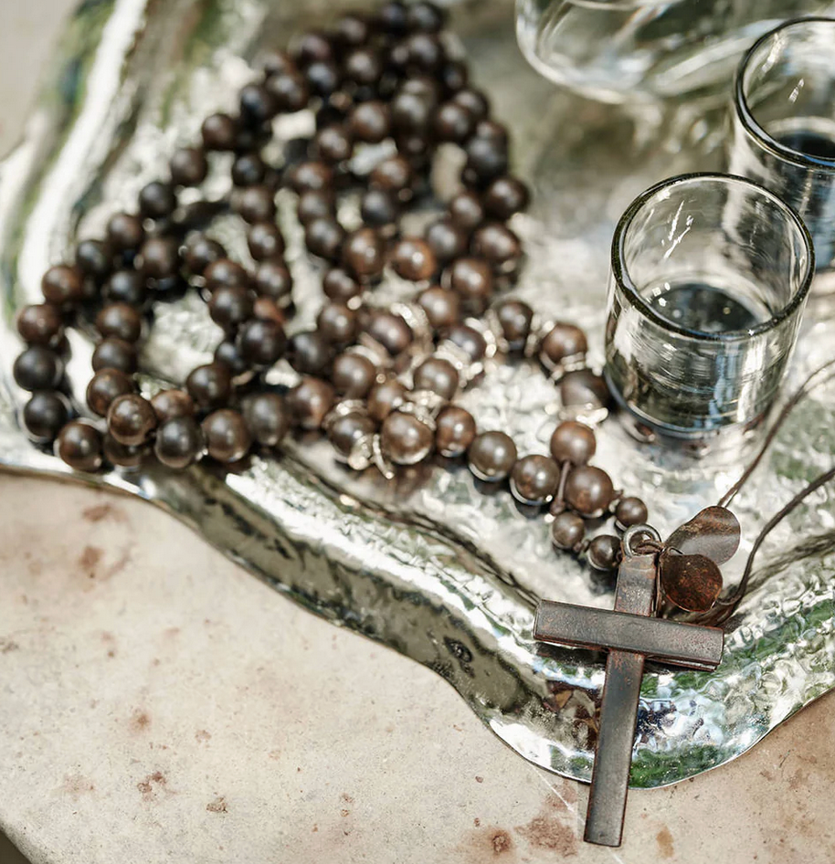 Jan Barboglio La Reina rosary, view 3 | Cayen Home