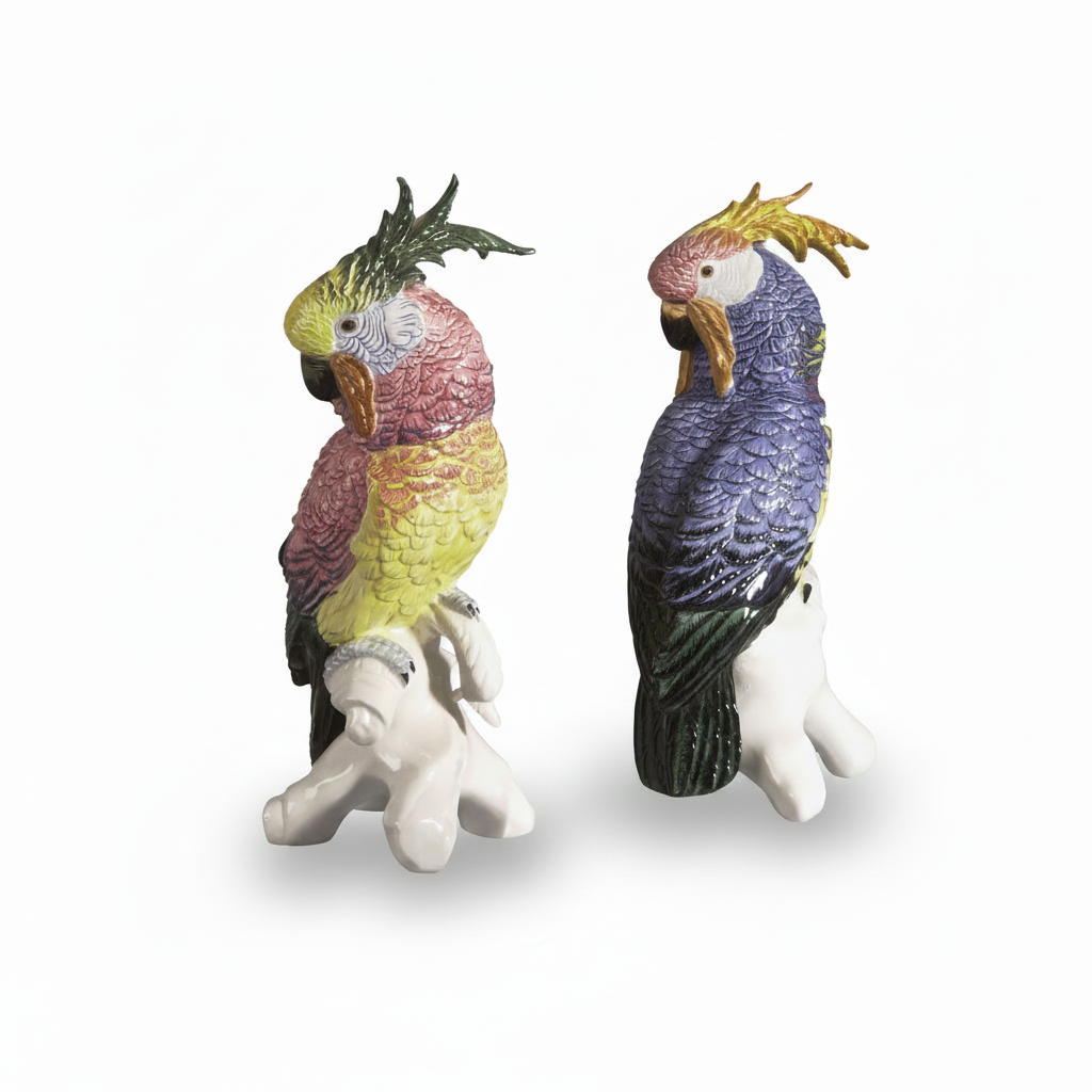 Chelsea House large cockatoos, pair | Cayen Home