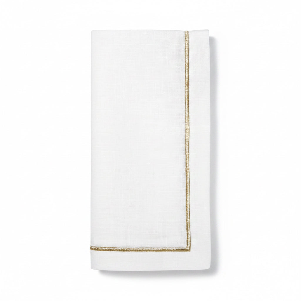 Sferra Pondicherry dinner napkins, view 4 | Cayen Home
