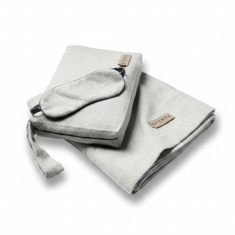 Sferra Viaggio travel set, grey | Cayen Home