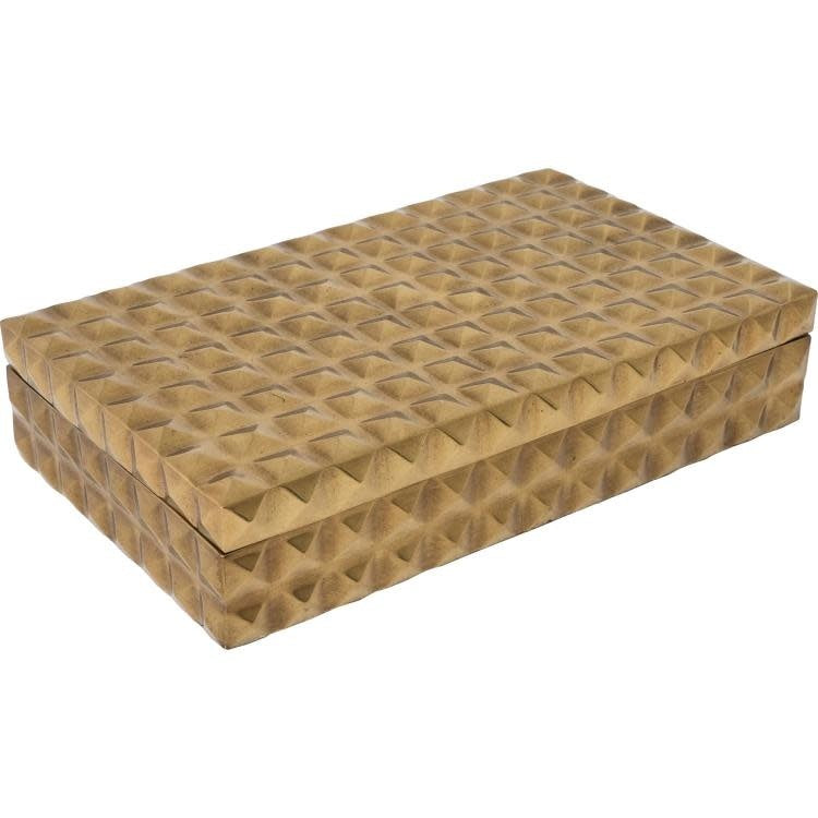 Maitland-Smith Sherwood brass box | Cayen Home
