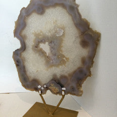 Cayen Collection — Agate slice — purple agate